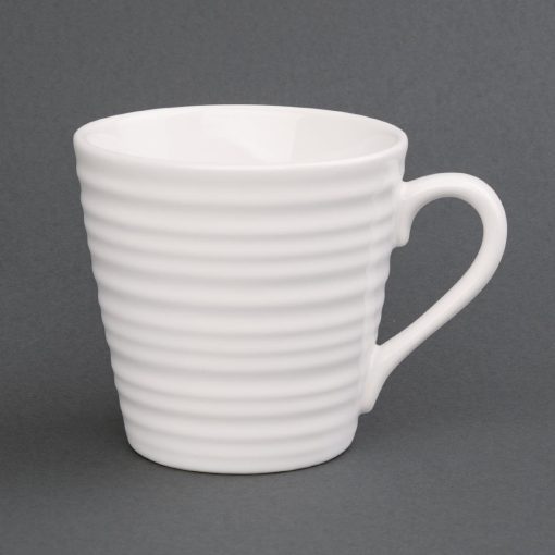 Olympia CafÃ© Aroma Mugs White 340ml (Pack of 6) (DH633)
