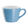 Olympia CafÃ© Aroma Mugs Blue 230ml (Pack of 6) (DH636)