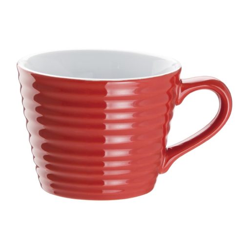 Olympia CafÃ© Aroma Mugs Red 230ml (Pack of 6) (DH637)