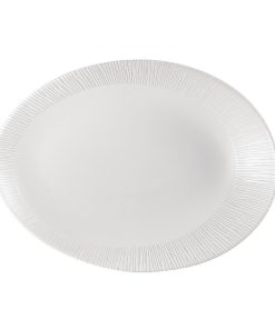 Churchill Bamboo Oval Plate 350 x 267mm (Pack of 12) (DK423)