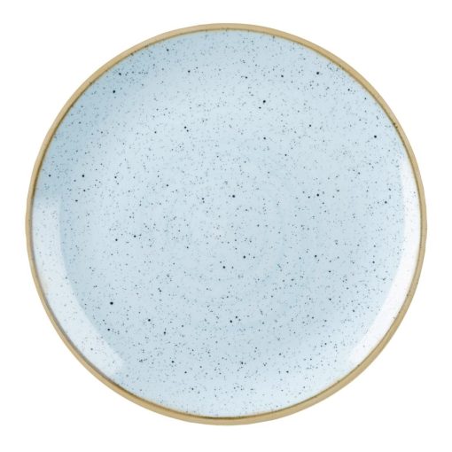 Churchill Stonecast Round Coupe Plate Duck Egg Blue 165mm (Pack of 12) (DK502)