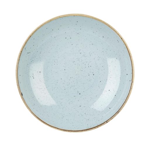 Churchill Stonecast Round Coupe Bowl Duck Egg Blue 220mm (Pack of 12) (DK504)