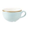 Churchill Stonecast Cappuccino Cup Duck Egg Blue 8oz (Pack of 12) (DK514)