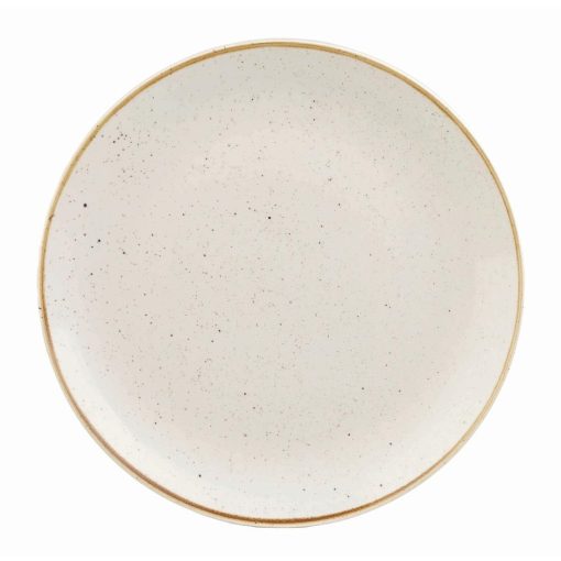 Churchill Stonecast Round Coupe Plate Barley White 165mm (Pack of 12) (DK520)