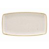 Churchill Stonecast Rectangular Plate Barley White 350 x 185mm (DK527)