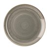 Churchill Stonecast Round Coupe Plate Peppercorn Grey 165mm (Pack of 12) (DK555)