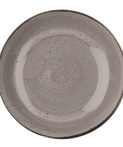 Churchill Stonecast Round Coupe Bowl Peppercorn Grey 315mm (Pack of 6) (DK556)