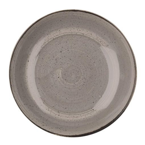 Churchill Stonecast Round Coupe Bowl Peppercorn Grey 315mm (Pack of 6) (DK556)