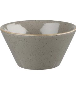 Churchill Stonecast Round Bowl Peppercorn Grey 295mm (Pack of 12) (DK564)