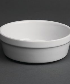 Olympia Whiteware Round Pie Bowls 119mm (Pack of 6) (DK808)