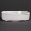 Olympia Mediterranean Stackable Dishes White 134mm (Pack of 6) (DK828)