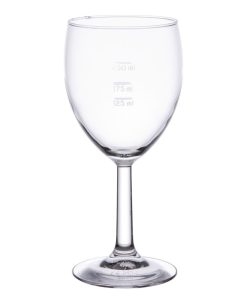 Arcoroc Savoie Grand Vin Wine Glasses 350ml CE Marked at 125ml 175ml and 250ml (DK886)