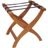 Bolero Wooden Suitcase Stand Honey (DL018)
