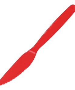 Polycarbonate Knife Red Kristallon (Pack of 12) (DL114)