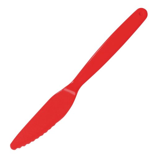 Polycarbonate Knife Red Kristallon (Pack of 12) (DL114)