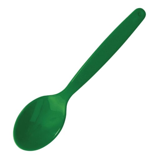 Polycarbonate Spoon Green Kristallon (Pack of 12) (DL124)