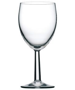 Utopia Saxon Wine Goblets 340ml CE Marked at 125ml 175ml and 250ml (Pack of 48) (DL214)