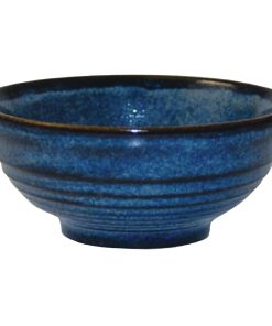 Churchill Bit on the Side Blue Ripple Snack Bowls 120mm (Pack of 12) (DL408)
