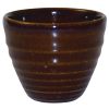 Churchill Bit on the Side Brown Ripple Dip Pots 114ml (Pack of 12) (DL419)