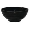 Churchill Bit on the Side Black Ripple Snack Bowls 120mm (Pack of 12) (DL426)