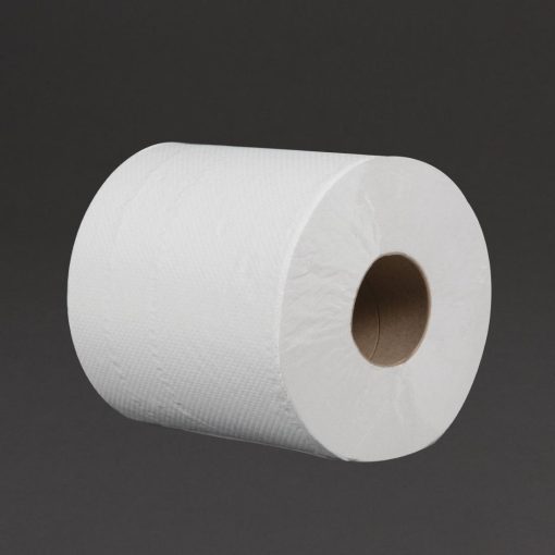Jantex Centrefeed White Rolls 2-Ply 120m (Pack of 6) (DL920)