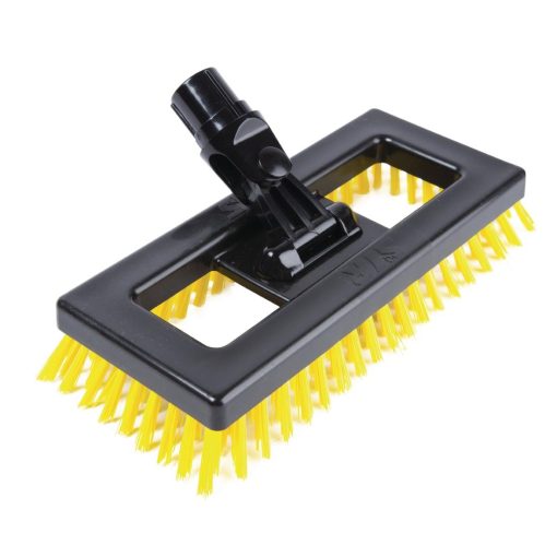 SYR Deck Scrubber Brush Yellow (DL940)