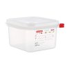 Araven Polypropylene 1/6 Gastronorm Food Storage Containers 1.7Ltr (Pack of 4) (DL980)