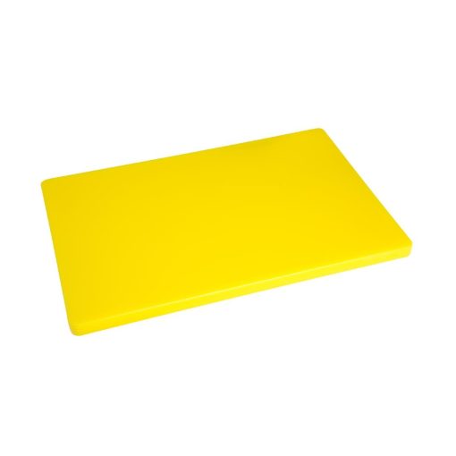 Hygiplas Extra Thick Low Density Yellow Chopping Board Standard (DM002)