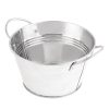 Olympia Mini Metal Food Bucket Shallow 150mm (DM214)