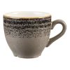 Churchill Studio Prints Homespun Charcoal Black Espresso Cup 100ml 3.5oz (DM430)