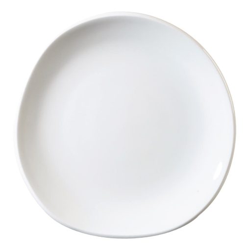 Churchill Organic White Round Plate 186mm (Pack of 12) (DM454)