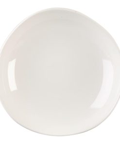 Churchill Organic White Round Plate 253mm (Pack of 12) (DM455)