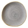 Churchill Stonecast Round Plate Peppercorn Grey 210mm (Pack of 12) (DM458)