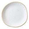 Churchill Stonecast Round Plate Barley White 186mm (Pack of 12) (DM464)