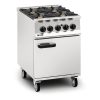 Lincat Opus 800 Natural Gas 4 Burner Range with Right Hand Door OG8001/N/RHD (DM501-N)