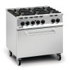 Lincat Opus 800 Natural Gas 6 Burner Range with Drop Down Door OG8002/N (DM503-N)