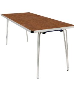 Gopak Contour Folding Table Teak 6ft (DM940)