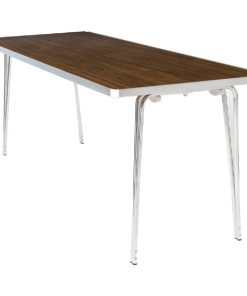 Gopak Contour Folding Table Teak 4ft (DM941)