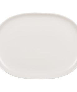 Churchill Alchemy Moonstone Oval Plates 288mm (Pack of 6) (DN518)
