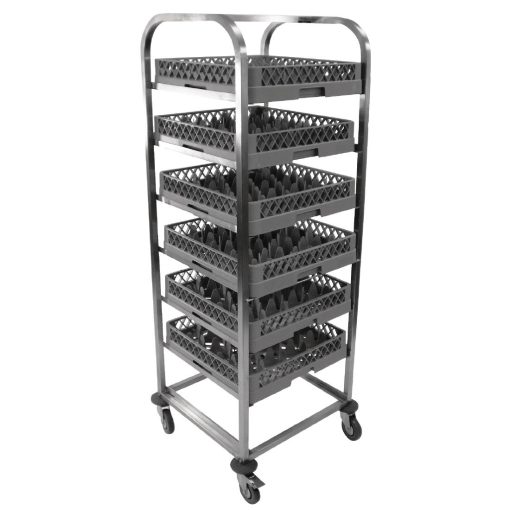 Craven Stainless Steel Dishwasher Basket Trolley (DN595)