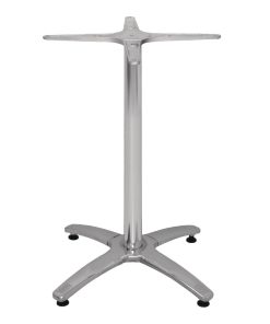 Bolero Aluminium Four Leg Table Base (DN641)