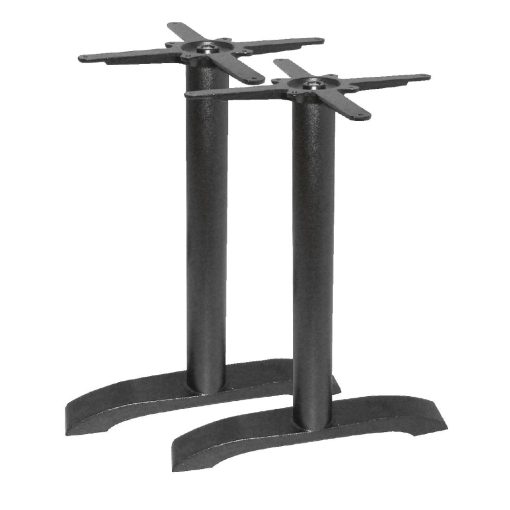 Bolero Cast Iron Twin Leg Table Base (Pack of 2) (DN642)