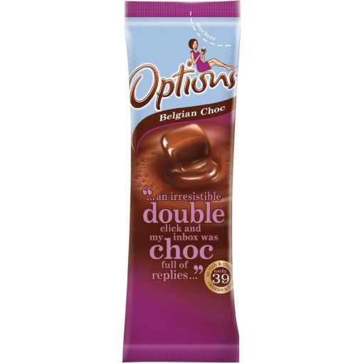 Options Belgian Chocolate Sachets (Pack of 100) (DN813)