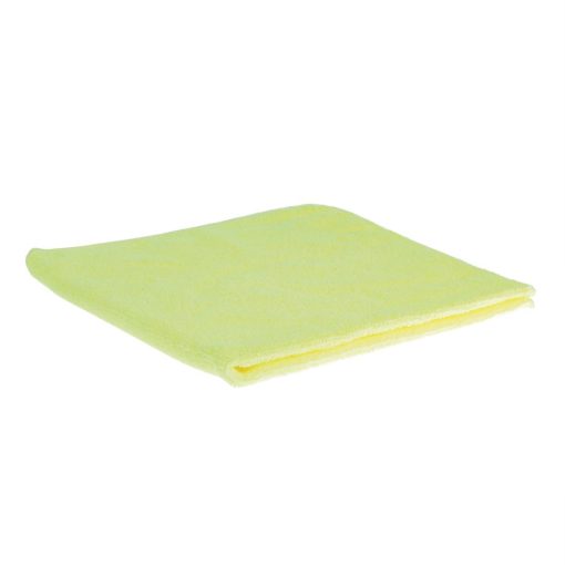 Jantex Microfibre Cloths Yellow (Pack of 5) (DN841)