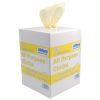 Jantex All-Purpose Antibacterial Cleaning Cloths Yellow (200 Pack) (DN845)