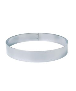 Matfer Bourgeat Stainless Steel Mousse Ring 45 x 240mm (DN959)