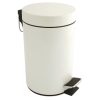 Bolero White Pedal Bin 3Ltr (DP039)