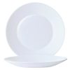 Arcoroc Opal Restaurant Wide Rim Plates 195mm (Pack of 6) (DP066)