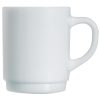 Arcoroc Opal Stackable Mugs 290ml (Pack of 6) (DP076)