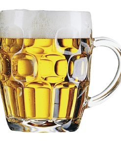 Arcoroc Britannia Dimple Pint Tankards 570ml CE Marked (Pack of 24) (DP084)